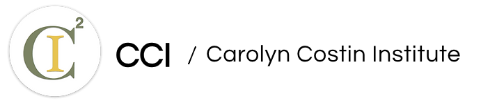 The photo is a logo of the Carolyn Costin Institute.